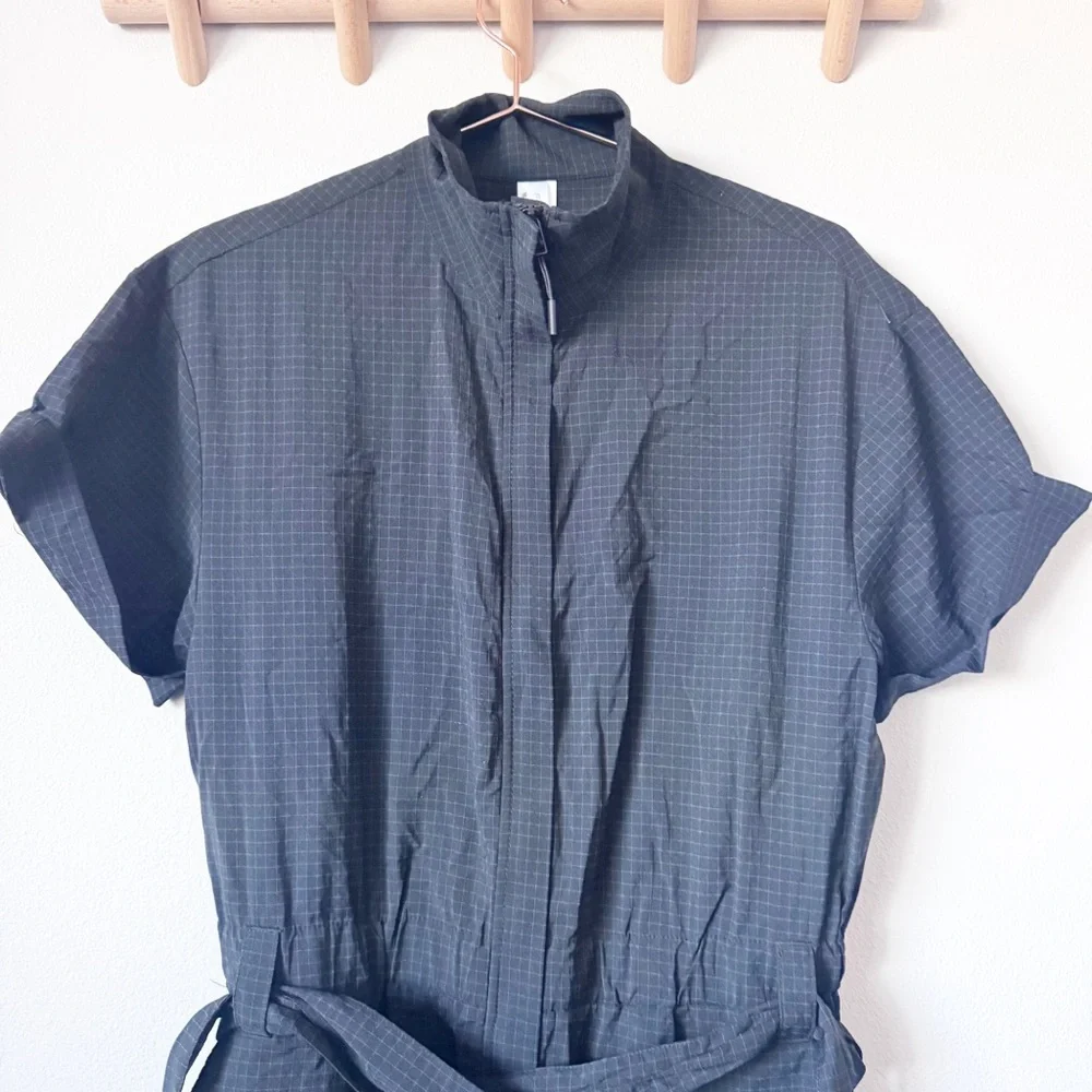 Fabletics Ripstop Short Onesie in Black - Picture 3 of 12